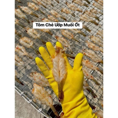 Tôm Chẻ 2 Nắng Vị Muối Ớt - Giảm Giá Đặc Biệt 239.000₫ (Giá Gốc 286.800) - Snack Ngon, Giòn Tan, Thơm Mặn