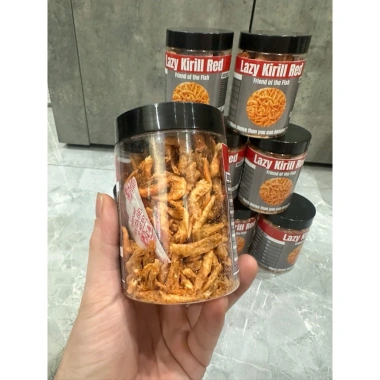 Tôm đỏ sấy lạnh Lazy Kirill Red 50g - Kích vây nhanh, tăng body cho cá chép & cá săn mồi - 65.000 VND 4