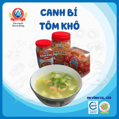 Tôm khô An Vĩnh Food đặc sản biển Việt Nam tươi đỏ tự nhiên, thơm ngon, 100-400g - Giá ưu đãi 118.000đ
