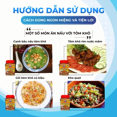 Tôm khô An Vĩnh Food đặc sản biển Việt Nam tươi đỏ tự nhiên, thơm ngon, 100-400g - Giá ưu đãi 118.000đ