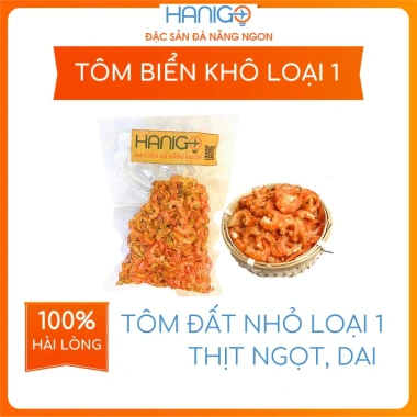 Tôm Khô Đất Nhỏ Ngon Ngọt Tự Nhiên - Đặc Sản Đà Nẵng Hanibo Giá Ưu Đãi 258k 2