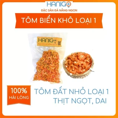 Tôm Khô Đất Nhỏ Ngon Ngọt Tự Nhiên - Đặc Sản Đà Nẵng Hanibo Giá Ưu Đãi 258k 8