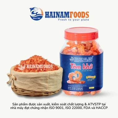 Tôm khô L Hải Nam 100g - Hũ tiện lợi, thơm ngon, giảm giá 154k, chất lượng cao 2