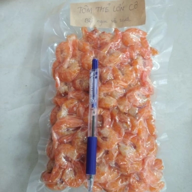 Tôm khô thẻ bạc sông size lớn cồ, khô ráo ngọt thịt 500g - Giá chỉ 230.000 VND 6