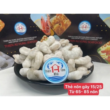 Tôm nõn gãy đông lạnh 1kg Thiện Nhà Tôm - Giao nhanh siêu tốc HCM Food, giá chỉ 66.000₫ (giảm từ 83.160₫)