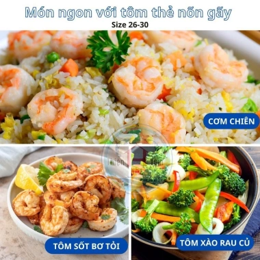 Tôm nõn gãy đông lạnh 1kg Thiện Nhà Tôm - Giao nhanh siêu tốc HCM Food, giá chỉ 66.000₫ (giảm từ 83.160₫) 8 Tôm nõn gãy đông lạnh 1kg Thiện Nhà Tôm - Giao nhanh siêu tốc HCM Food, giá chỉ 66.000₫ (giảm từ 83.160₫) 8