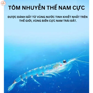 Tôm sấy khô canxi 68% đạm cao - Thức ăn tăng độ sung cho chép phi tần, chép sư tử, cá rồng, koi, cá lóc - 21.123 VND 3