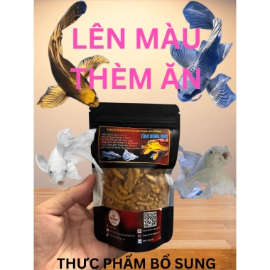 Tôm sấy khô canxi 68% đạm cao - Thức ăn tăng độ sung cho chép phi tần, chép sư tử, cá rồng, koi, cá lóc - 21.123 VND 10