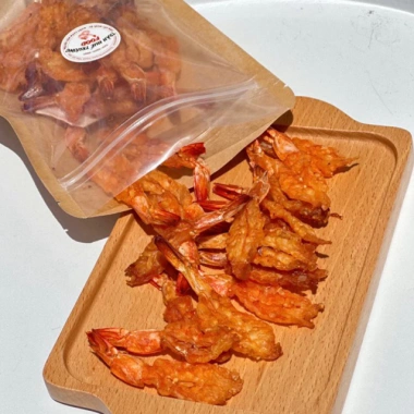 Tôm sấy khô tẩm muối ớt cay cay 500g - Ăn liền thơm ngon, giảm giá 329k