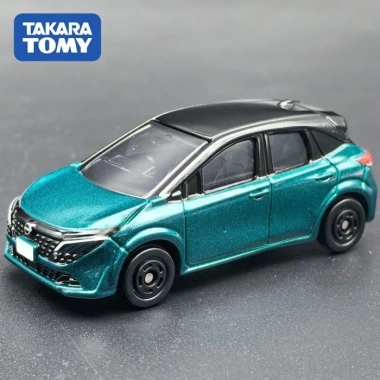 TOMY Domeka Hộp Trắng Đỏ Mô Phỏng Hợp Kim Xe Ô Tô Nissan NOTE 47 Số 950.523 2