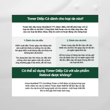 Toner Anua 250ml Da Nhạy Cảm 77% Diếp Cá, Cân Bằng & Dưỡng ẩm - Chỉ 399.000 VND 3 Toner Anua 250ml Da Nhạy Cảm 77% Diếp Cá, Cân Bằng & Dưỡng ẩm - Chỉ 399.000 VND 3