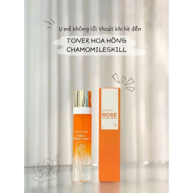 Toner Chamomileskill Chính Hãng - Dưỡng ẩm, Làm Dịu Da, Quà Tặng, Chỉ 275.000₫