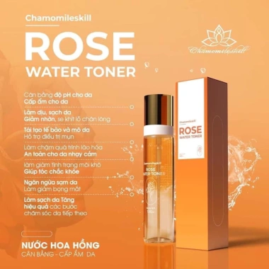 Toner Chamomileskill Chính Hãng - Dưỡng ẩm, Làm Dịu Da, Quà Tặng, Chỉ 275.000₫