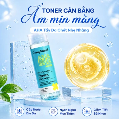 Toner Compliment No Problem Salicylic Acid 200ml Làm sạch da kiềm dầu giảm mụn giá 75.000đ
