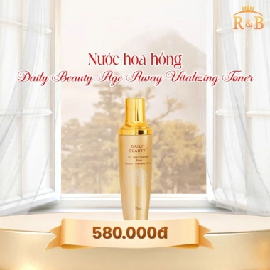 Toner Daily Beauty Cấp Ẩm Da Dầu, Dưỡng ẩm Dịu Nhẹ, Không Cồn, Giá 493k