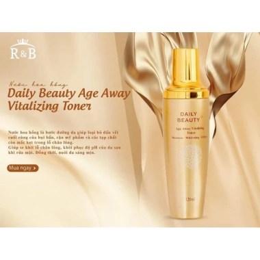 Toner Daily Beauty Cấp Ẩm Da Dầu, Dưỡng ẩm Dịu Nhẹ, Không Cồn, Giá 493k 8 Toner Daily Beauty Cấp Ẩm Da Dầu, Dưỡng ẩm Dịu Nhẹ, Không Cồn, Giá 493k 8