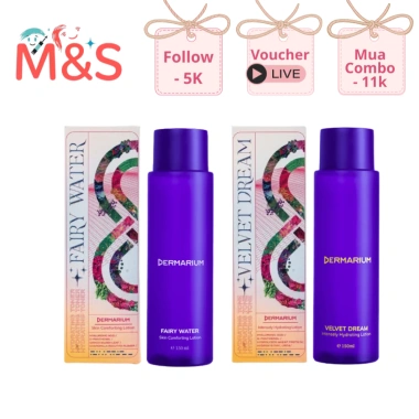 Toner DERMARIUM Fairy Water Velvet Dream 150ml - Dưỡng ẩm, làm dịu da, 165.000₫