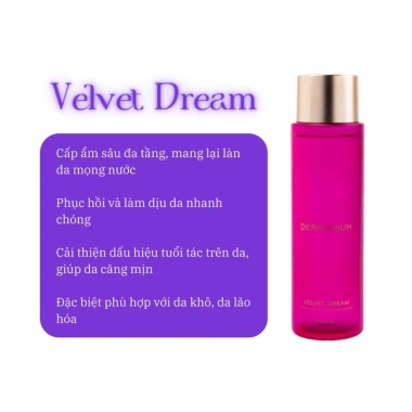 Toner DERMARIUM Fairy Water Velvet Dream 150ml - Dưỡng ẩm, làm dịu da, 165.000₫ 3 Toner DERMARIUM Fairy Water Velvet Dream 150ml - Dưỡng ẩm, làm dịu da, 165.000₫ 3