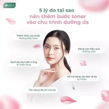 Toner DHA Laco Dưỡng Da Cá Hồi Dưỡng ẩm Trắng Da Se Khít Lỗ Chân Lông 13.720₫