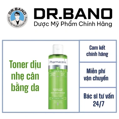 TONER DỊU NHẸ DA DẦU MỤN Pharmaceris Chính Hãng - Giảm 21% - Dưỡng, Kiểm Soát Dầu TONER DỊU NHẸ DA DẦU MỤN Pharmaceris Chính Hãng - Giảm 21% - Dưỡng, Kiểm Soát Dầu