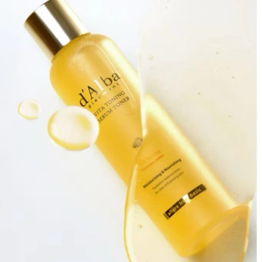 Toner Dưỡng Ẩm Alba Vita Toning Serum 180ml - Se Khô, Thu Gọn Lỗ Chân Lông, Giá 499k