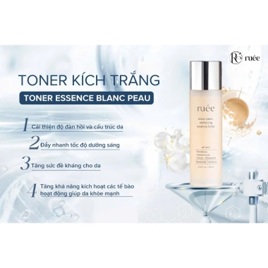 Toner Dưỡng Ẩm Blanc Peau Essence 120ml - Làm Sáng Da, Căng Bóng, Giá 380.000