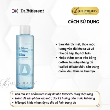Toner Dưỡng Ẩm Hyaluron Dr.Different - Làm Dịu Da, Giá chỉ 679.880₫ | Kelly Beauty