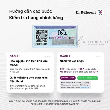 Toner Dưỡng Ẩm Hyaluron Dr.Different - Làm Dịu Da, Giá chỉ 679.880₫ | Kelly Beauty