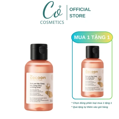 Toner Dưỡng Ẩm Phục Hồi Da Nhạy Cảm Sen Hậu Giang Cocoon 310ml - Giá 156.000đ