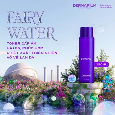 Toner HA B5 Dermarium Fairy Water 150ml - Zinc PCA cấp ẩm, làm dịu da mụn 9 Toner HA B5 Dermarium Fairy Water 150ml - Zinc PCA cấp ẩm, làm dịu da mụn 9