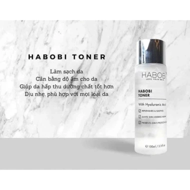 Toner hoa hồng Habobi 100ml - Se khít lỗ chân lông, da căng bóng mịn, chống lão hóa, giá 297.723₫ 3