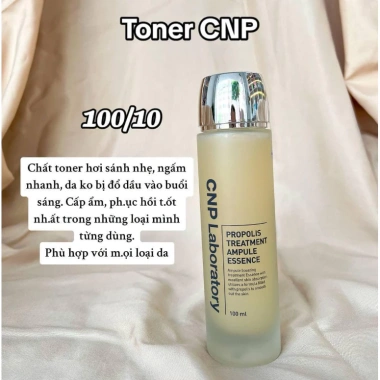 Toner Keo Ong CNP Lab Propolis 100ml+150ml - Dưỡng ẩm, phục hồi, làm sáng da, Hàn Quốc 295k
