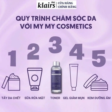Toner Klairs Nước Hoa Hồng Da Nhạy Cảm 180ml Supple Preparation Giá 298.000₫