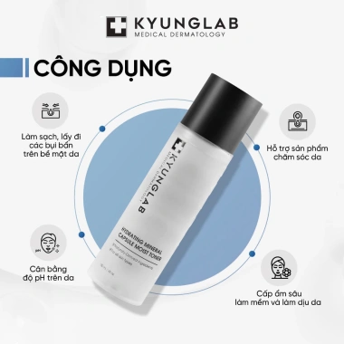 Toner Kyunglab Hydrating Mineral 150ml - Cấp ẩm sâu, ngăn ngừa lão hoá, cân bằng da - Giá 375.000₫ 3