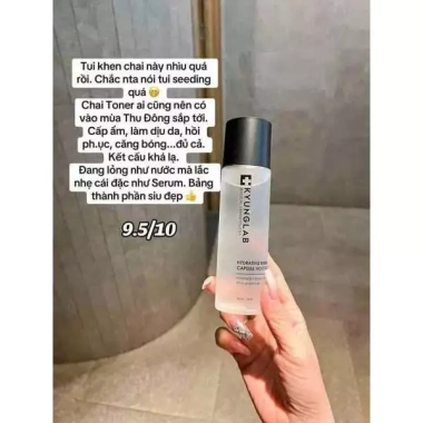 Toner KyungLab Hydrating Mineral Capsule Moist – Cấp Ẩm, Dịu Da, Chỉ 250.000 (giảm từ 305.000)