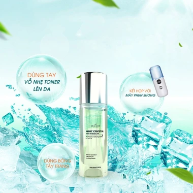 Toner Làm Sạch Dưỡng Ẩm DR.LACIR Bạc Hà Tinh Thể Mát Lạnh 100ml - Giá 420k 4 Toner Làm Sạch Dưỡng Ẩm DR.LACIR Bạc Hà Tinh Thể Mát Lạnh 100ml - Giá 420k 4