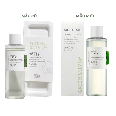 Toner Meideme Green Salvia 200ml - Thuần chay, giảm mụn, phục hồi da dầu, giá chỉ 395k 3 Toner Meideme Green Salvia 200ml - Thuần chay, giảm mụn, phục hồi da dầu, giá chỉ 395k 3