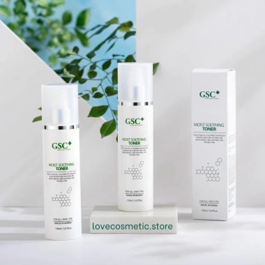 Toner Moist Soothing 150ml GSC - Cấp ẩm, làm dịu, phục hồi da tổn thương, kiềm dầu, giảm giá 570k 6