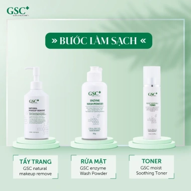 Toner Moist Soothing 150ml GSC - Cấp ẩm, làm dịu, phục hồi da tổn thương, kiềm dầu, giảm giá 570k 7