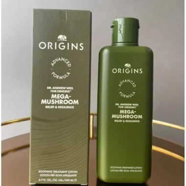 Toner Nấm ORIGINS Mega-Mushroom & Treatment Lotion – Phục Hồi Da, Dưỡng ẩm, Giá Ưu Đãi 395.600₫