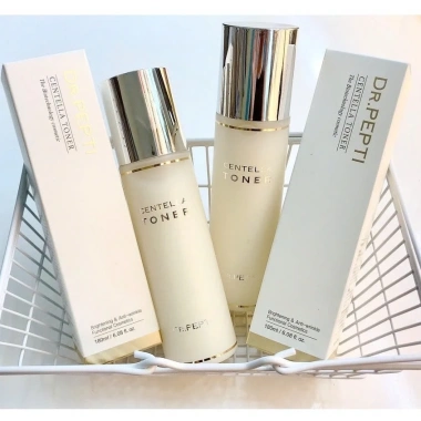 Toner Nước hoa hồng Dr.Pepti Centella 180ml - Dưỡng ẩm, da căng bóng, Giá 349.000₫ 2