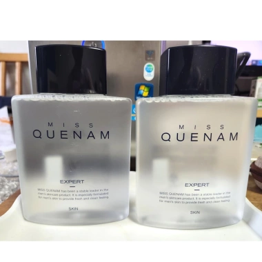 Toner Nước hoa hồng Miss Quenam 300ml - Sữa dưỡng da kiềm dầu cho nam, giảm giá 225k 7