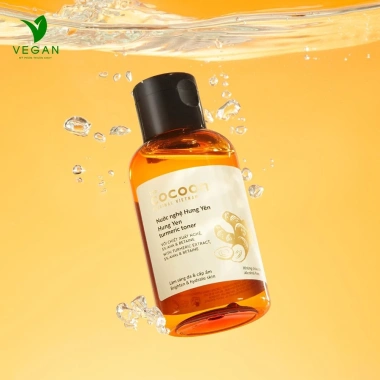 Toner Nước nghệ Hưng Yên Cocoon 140ml: Da sáng mịn rạng rỡ, giảm giá 181,350₫ 4
