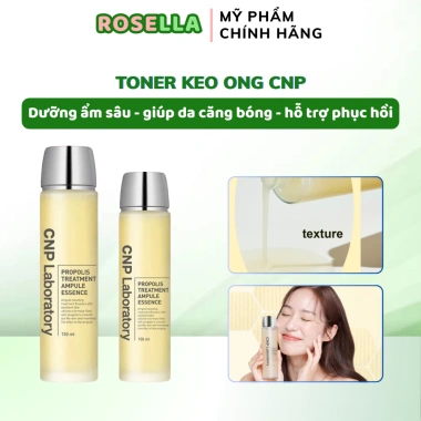 Toner Nước Thần Keo Ong CNP Laboratory - Propolis Dưỡng ẩm, Phục hồi, Sáng da