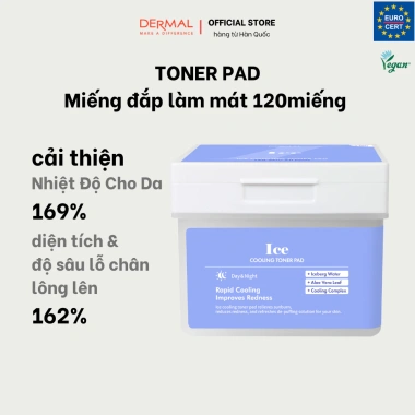 Toner Pad Dermal 120 miếng – Cấp ẩm, tái tạo, làm dịu, sáng da, chỉ 229.000 VND 8