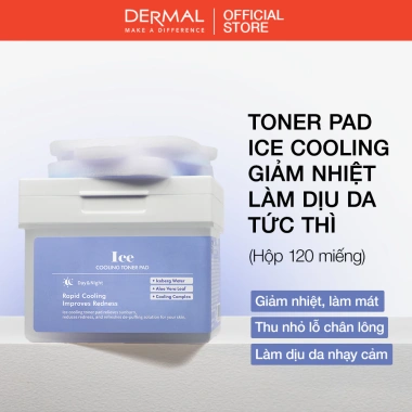 Toner Pad Dermal 120 miếng – Cấp ẩm, tái tạo, làm dịu, sáng da, chỉ 229.000 VND 9