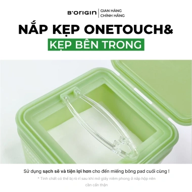 Toner Pads Teatree B'origin 160ml 80 miếng – Giảm kích ứng, sạch sâu da nhạy cảm, chỉ 250.000₫