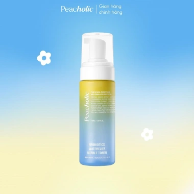 Toner Peacholic dạng bọt làm sạch Probiotics Waterelief Bubble 200ml Giá ưu đãi 390k 2