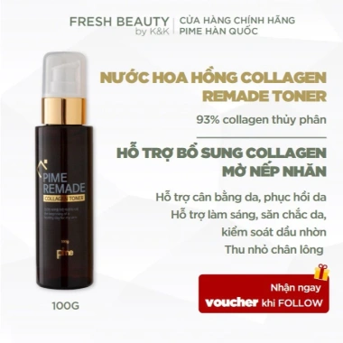 Toner Pime Remade Collagen 93% dạng sữa dưỡng 100ml Hàn Quốc - Giá chỉ 760.000₫