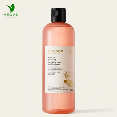 Toner Sen Hậu Giang Cocoon 500ml Thuần Chay - Cân Bằng Da, Dưỡng ẩm, Giá 361,250₫